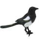 thumbnail image 4 of Pájaro de simulación de urraca, modelo de pájaro artificial, realista, pájaro artificial, estatua de pájaro, para jardín, accesorio de fotografía, cés, 4 of 5