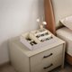 thumbnail image 3 of Organizador RHCSZ 33 cm Beige de Cuero PU con Ribete Oro Rosa, 3 of 9