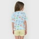 thumbnail image 2 of Polera Niña Kids Manga Corta Full Crop Celeste Corona, 2 of 5