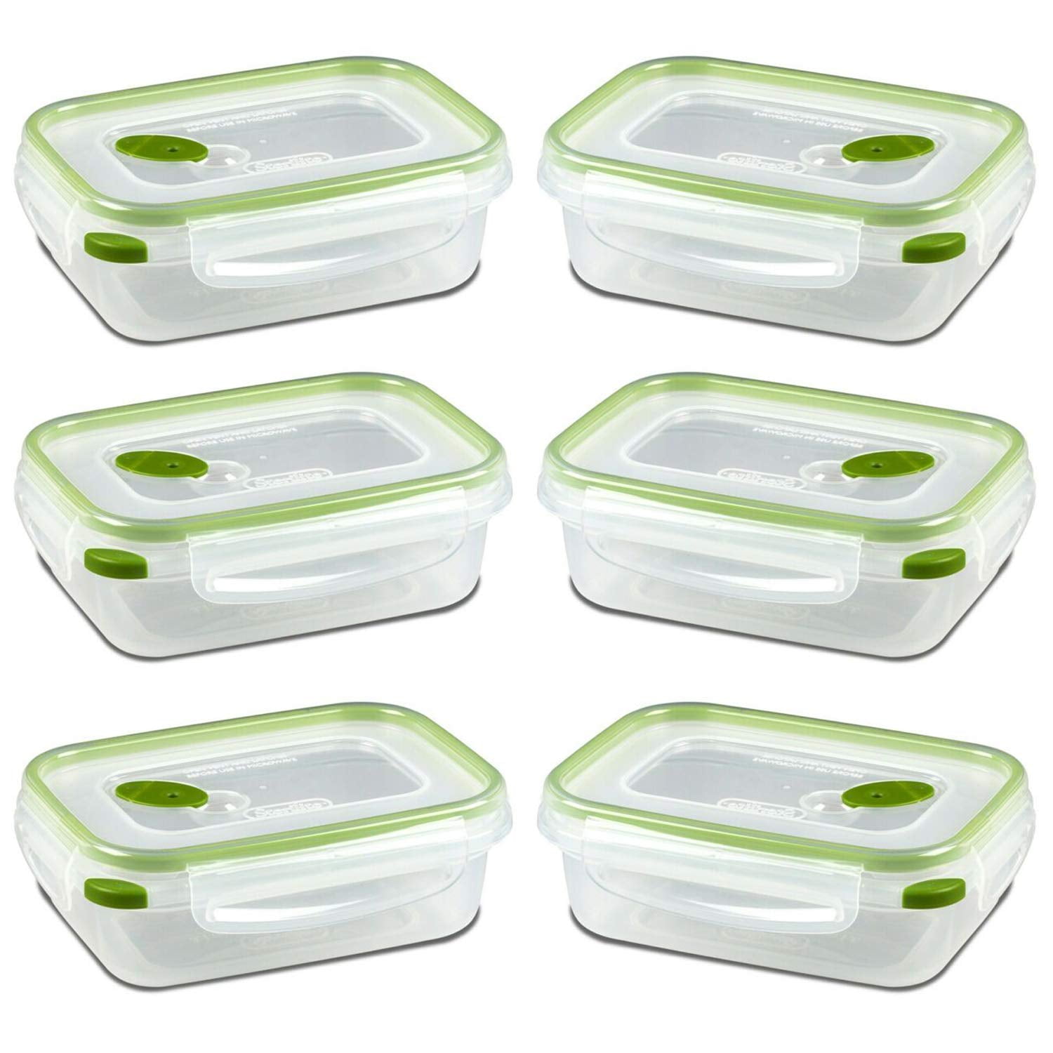 Recipiente De Almacenamiento De Alimentos Sterilite Ultra Seal, 730 Ml, Rectangular
