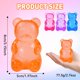 thumbnail image 3 of Juguete Squishy de Oso Taba Squishy para Niños y Adultos - Naranja, 3 of 7