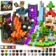 thumbnail image 1 of GraceDuck 200 piezas de bloques magnéticos para construir con luces, 1 of 8
