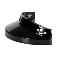 Ioensy - Helmet Visor 3 Snap Para Cascos Con 3 Botones Semicascos Piezas Negro