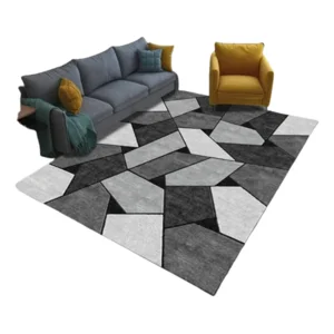 Casadeliacl - Alfombra 160X200 Moderna Elegante Decorativa Wym 1.6 M 2 M Piedra Gris Claro