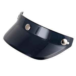 Ioensy - Visera Para Casco De Motocicleta Peak 3 Snap Para Cascos Con 3 Botones Reemplaza Negro