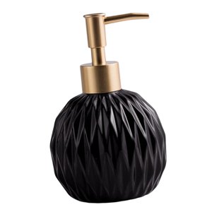 Magideal - Dispensador De Jabón Bomba Reutilizable Botella De Loción De Mano Botella De Loción Para Decoración De Baño Champú De Loción De Baño Negro