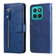 thumbnail image 2 of Funda con Cremallera para Honor X8C, Carcasa Cartera de Cuero PU con Soporte y Tarjetero, 2 of 5