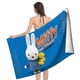 thumbnail image 4 of MIFFY Toalla de playa de secado rápido con diseño temático, regalo para mujeres y niñas, ideal para cumpleaños, fans, amantes de la música, uso en la playa o al aire libre, 78 × 150 cm, 4 of 6
