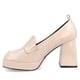 thumbnail image 2 of Zapato Taco Mujer Bata Red Label Ochenta Nude, 2 of 7