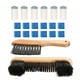 thumbnail image 4 of Juego De Cepillos De Limpieza De Madera Slip On Pool Cue Tip Cerdas Cepillo De Mesa De Billar Color Madera, 4 of 5