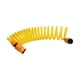 thumbnail image 1 of Manguera De Jardín En Espiral Para Lavado De Autos, Manguera Flexible En Espiral Para Cubierta De RV, Manguera De Agua Expandible Amarilla, 1 of 5