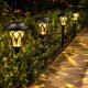 thumbnail image 3 of Luces solares para jardín GIGALUMI, paquete de 6, blanco cálido, metal, 3 of 8