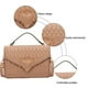 thumbnail image 3 of Bolsos cruzados para mujer, bolsos pequeños, bolso de hombro, bolso de noche con correa de cadena, 3 of 6