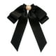 thumbnail image 1 of Broche Con Lazo Preatado Para Mujer, Elegante Broche Para Corbatas, Bufanda, Camisas, Blusa, Negro, 1 of 3