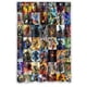 thumbnail image 1 of Cortina de ducha de la colección Libra Girl Super Heroes, juego de cortina de baño con ganchos, tamaño 66 x 72 pulgadas, 1 of 3