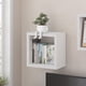 thumbnail image 1 of Repisas flotantes Furinno Cubicle para pared, blancas, 1 of 7
