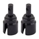 thumbnail image 1 of 2 Piezas RC Coche Diferencial Taza Acero Fuerte Accesorio Para 1:14 16208 14209 Negro, 1 of 3