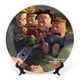 thumbnail image 1 of Plato Decorativo De Porcelana Fina Desmarcar La Gran Aventura De Nate 15 cm, 1 of 6