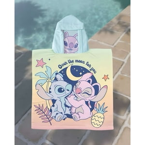 Mashini - Toalla Capucha Playa O Piscina Niño Niña Stich