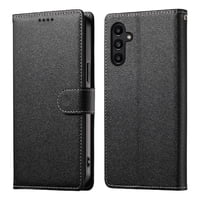 Funda Para Foxdock Samsung Galaxy A14 4G/5G– Cuero Premium, 3 Ranuras Para Tarjetas, Protección Contra Impactos