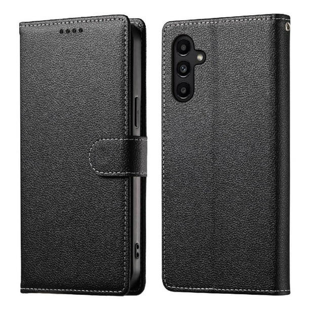 Funda para FOXDOCK Samsung Galaxy A14 4G/5G– Cuero Premium, 3 ranuras para tarjetas, Protección contra impactos