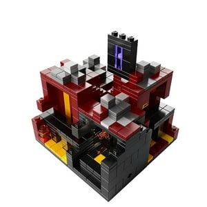 Juguete Lego Microworld The Nether 21106 Con 32 Micromobs