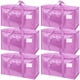 thumbnail image 1 of Bolsas para mudanza TICONN, 6 unidades, grandes, 69 x 36 x 38 cm, rosa, 1 of 9