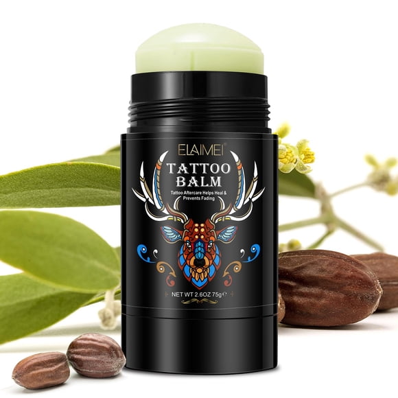 Bálsamo para Tatuajes MVCAFZVE 75 g Manteca de Karité 2.6 oz