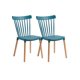 thumbnail image 1 of Pack 2 Sillas Windsor de Comedor - Turquesa, 1 of 3