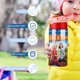 thumbnail image 5 of Bibi y TinaBotella de Agua con Tapa Pop Top de Un Toque, Acero Inoxidable, a Prueba de Fugas, para Deportes, Botella Infantil rosa 12 oz, 5 of 6