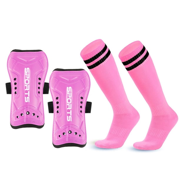 Espinilleras y calcetines de fútbol para niños pequeños y jóvenes, espinilleras ligeras, equipo protector para niños de 3 a 5, 5 a 10 y 10 a 15 años, adolescentes, niños y niñas.