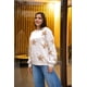 thumbnail image 2 of sweater polerón con estrellas beige - MM SHOP, 2 of 3