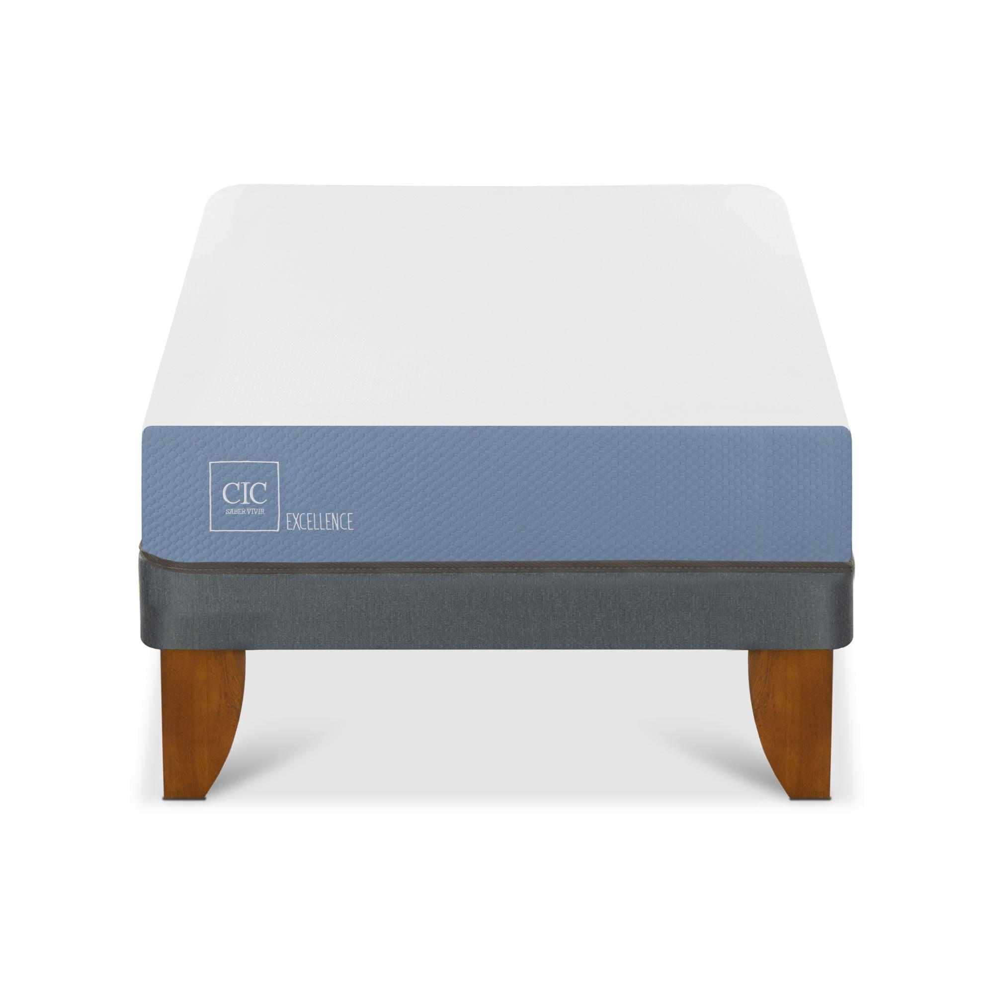 Cama Europea Excellence 1.5 Plaza Base Normal