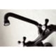 thumbnail image 4 of Llave de cocina Kingston Brass Magellan 6 ajustable de montaje en pared, 4 of 9