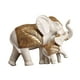 thumbnail image 2 of Estatuilla De Arte De Colección De Estatua De Elefante De Resina Para Decoración De Mesa De Gabinete Madre E Hijo, 2 of 3