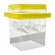 thumbnail image 4 of Caja de crianza flotante Caja reproductora de peces Nurserería Separación Hatchery Caja de aislamiento de pescado para pescados para bebés Camarones, Amarillo, 4 of 5