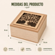 thumbnail image 2 of Organizador de Té Rustik de Madera y Vidrio, 2 of 5
