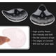 thumbnail image 3 of Protector ocular transparente, protector de parche ventilado para recuperación de cirugía de cataratas con cinta adhesiva para recuperación postoperatoria ocular, 1 unidad, 3 of 5