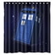 thumbnail image 1 of Cortina de ducha de Doctor Who, juego de cortina de baño con ganchos, tamaño 66 x 72 pulgadas, 1 of 3