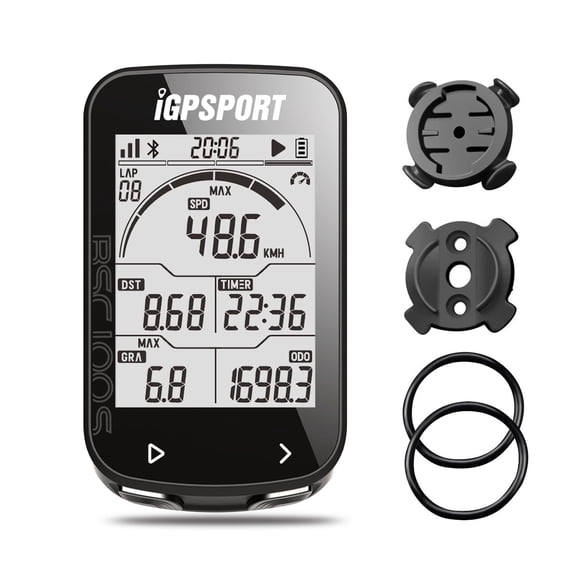 Ordenador GPS para bicicleta IGPSport BSC100S inalámbrico de 2,6 pulgadas con pantalla LCD 40H