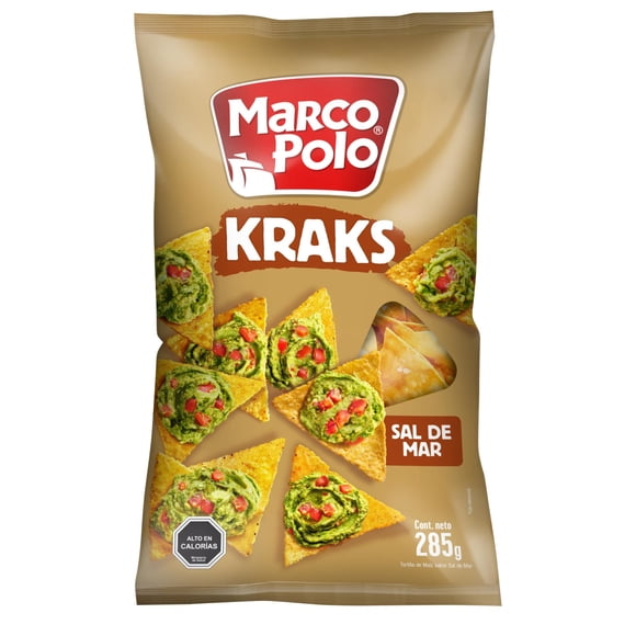 Tortillas Kraks Sal de Mar, 285 g