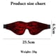 thumbnail image 5 of Antifaz para dormir de seda roja NIhtian con correa cómoda, 5 of 8