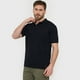 thumbnail image 3 of Polera Hombre Summer Jacquard Negro Corona, 3 of 5