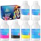 thumbnail image 1 of Set de tinta DTF GEVANCY de 3000 mL con fórmula mejorada para impresora DTF, 1 of 6