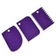 thumbnail image 1 of Raspador de pasteles, alisador de pasteles, raspador de masa, tazón, raspador, cortador, raspador de glaseado para pasteles, herramienta para alisar, 1 of 5