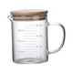 thumbnail image 5 of Taza Medidora, Jarra Transparente Para Bebidas Frías Y Calientes, Taza De Cristal De Leche Para Té, Agua, Leche, 350ml, 5 of 5