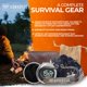 thumbnail image 3 of Fire Striker KonvoySG de acero al carbono con piedra de pedernal y tela de carbón, 3 of 7