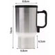 thumbnail image 3 of Vaso Auto Acero Tazon Mug 12v 480ml Térmico Conexion Auto, 3 of 3