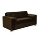 thumbnail image 2 of Sofa Vivo 3c Felpa 12 Chocolate, 2 of 5