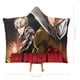 thumbnail image 2 of One-Punch Man Manta Capa con Capucha Anti-Bolitas, Manta de Lana Ártica Suave, Manta Portátil de Felpa Ligera y Lujosa, Poncho para Siesta en Casa y Oficina, 100*130cm, 2 of 6